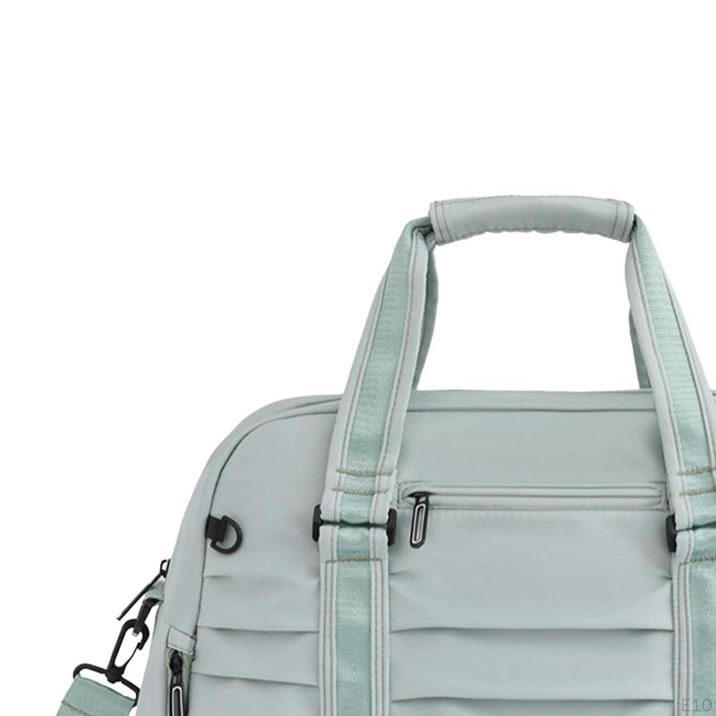 Gym Duffle Bag for Sports with Compartment Shoes, Adjustable Crossbody Strap Travel