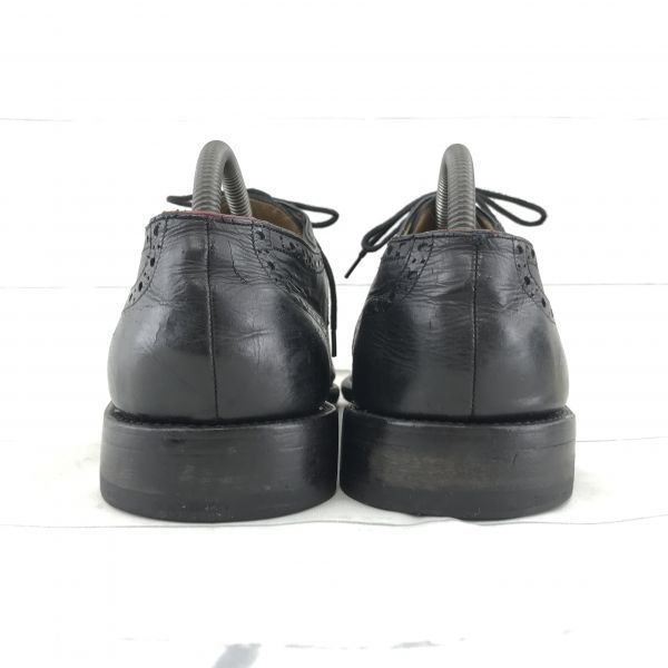Bally Switzerland Leather Wingtip Black 27.0(USED)
