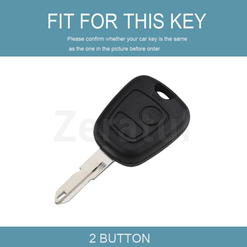 Schale Für Toyota Aygo Corolla Für Peugeot 206 207 107 307 406 Für Citroen C2 C1 C3 Berlingo Xsara Picasso Tpu Auto Schlüsselhülle Abdeckung