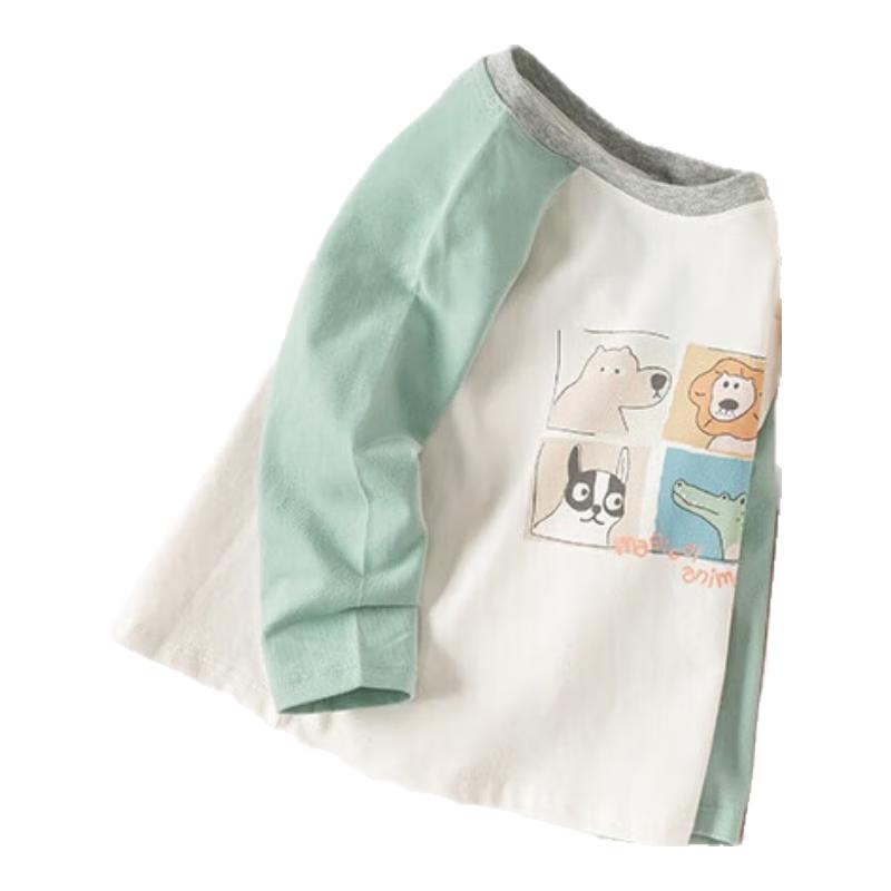David Bella Kids  Unisex Long Sleeve Cotton T-Shirt 120cm