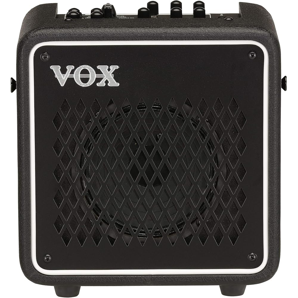Vox Mini Go 10 10W Modeling Amplifier Portable Practice Microphone Input Headphone Output