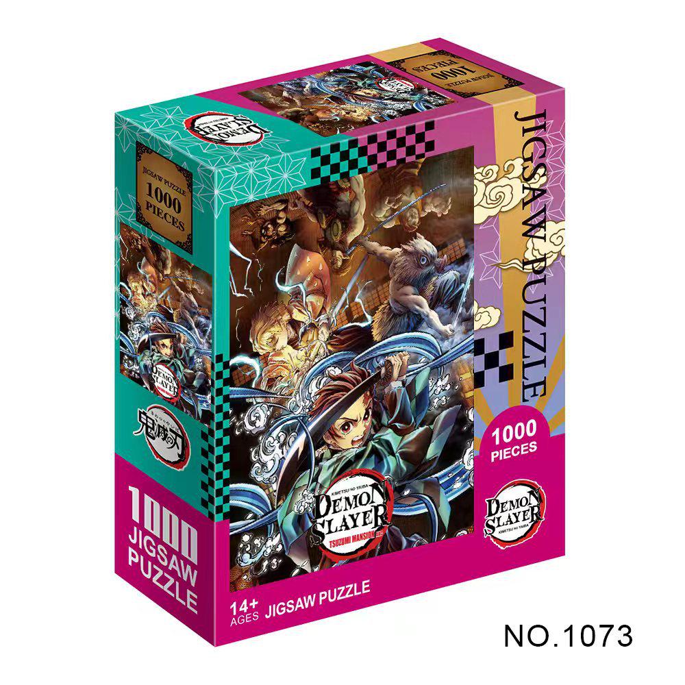 Demon Slayer Swordsmith Village 1000-Teile Puzzle zur Entspannung