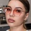 High Quality New Classic UV Protection Summer Sun Glasses for Men Oval Frame Driving Eyewear for Women UV400 Glasses