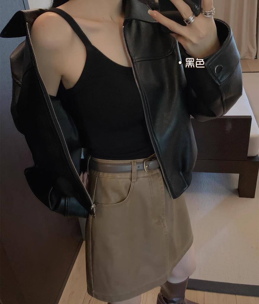 #Human cotton integrated cup sling vest women's autumn and winter skin-friendly inner base lazy warm small vest new