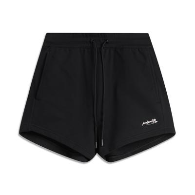 Li Ning X League Of Legends Pool Party Collaboration Comfortable Breathable Casual Shorts Women Shorts Black AKSU858-2