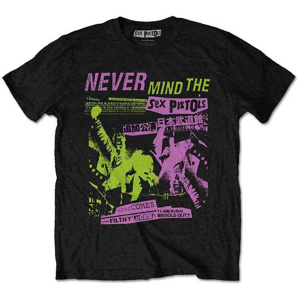 The Sex Pistols Japanese Poster T Shirt XL