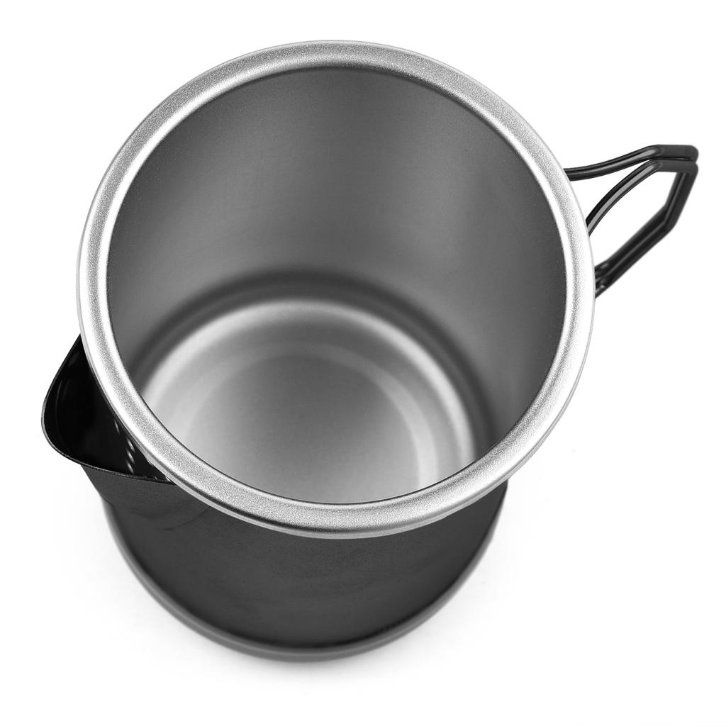 French Press kávovar 1L Camping French Press se sklopnou rukojetí Nerezový French Press