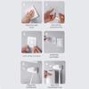 Wall Mounted Magnetic Toothbrush Holder Magnetic Toothbrush Cup Mouthwash Cup  Family