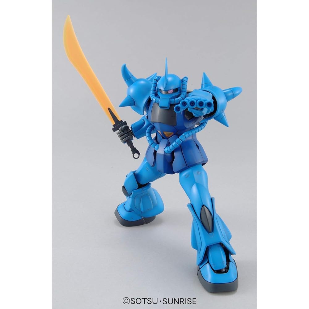 Bandai Spirits MG Mobile Suit Gundam MS-07B Gouf Ver.2.0 1/100 Scale Color-Coded Plastic Model Kit