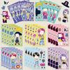 8PCS K-pop Demon Hunter Sticker Set, Cartoon Anime Make a Face DIY Decals for Laptop Notebook Helmet Luggage Stationery