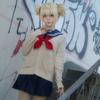 My Hero Academia Cosplay Halloween Costume Anime Boku No Hero Academia Himiko Toga JK Uniform Sweater Coat Wig Costumes