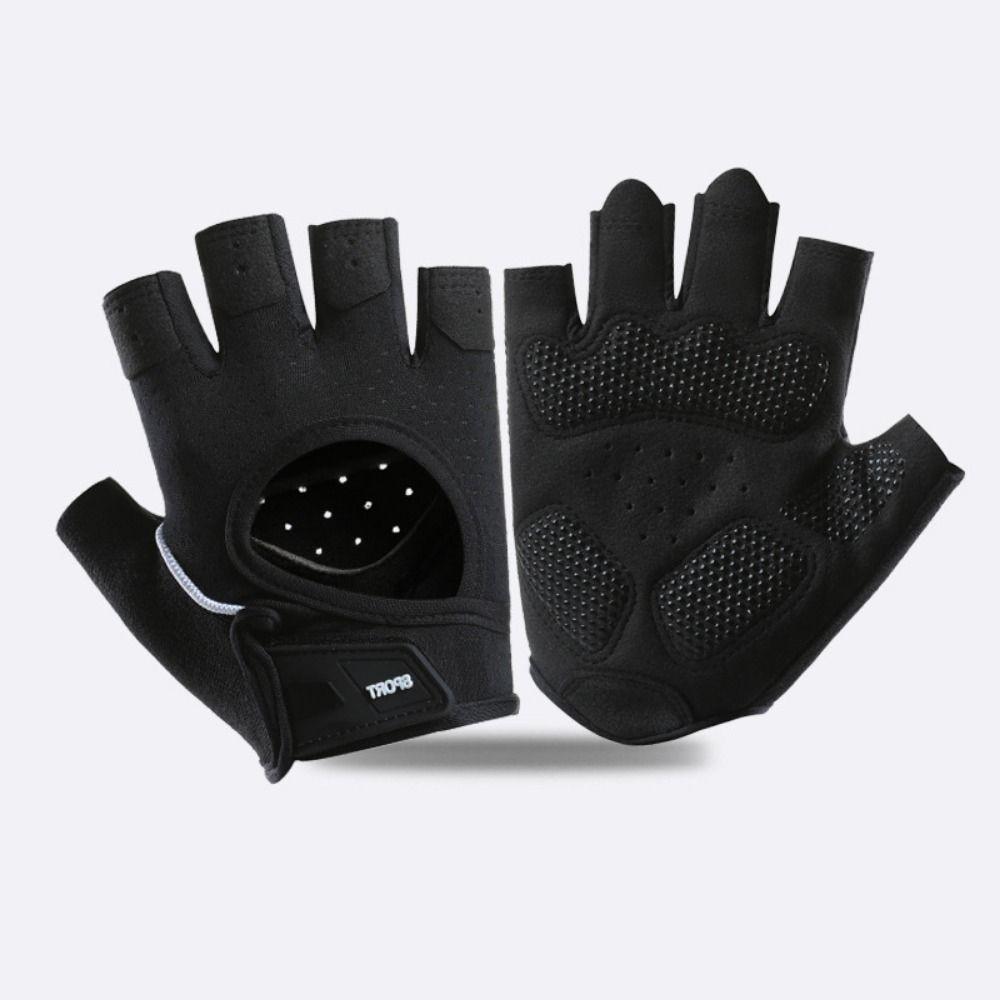 Wear-Resistant Motorcycle Gloves Vintage Men'S Fingerless Gloves Racing Finger Mittens Accessories