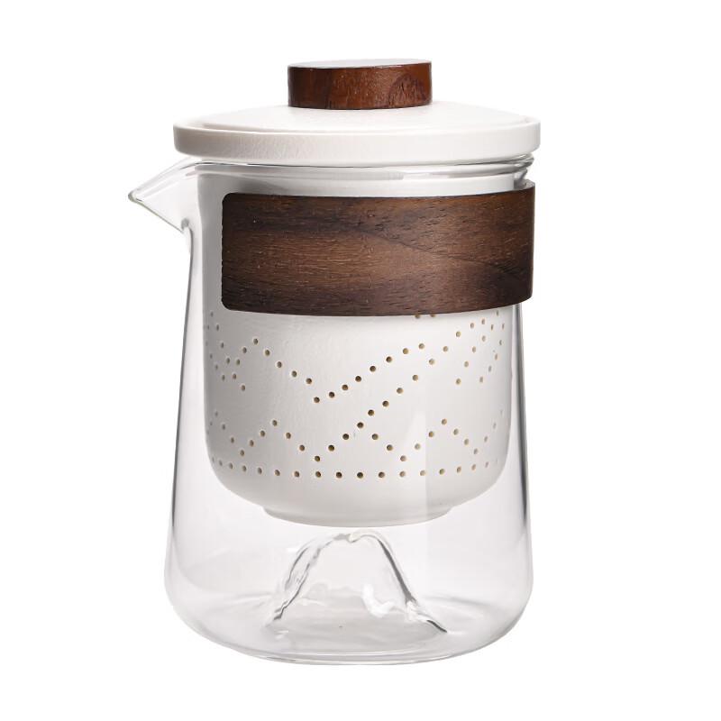 Yuzhuxun Nordic Glass Travel Tea Set