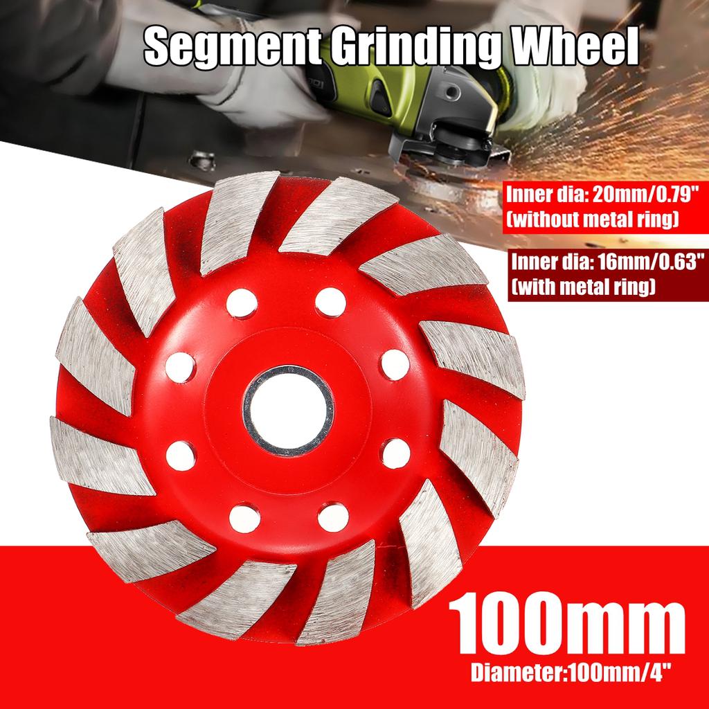 Buy Grinder Disc 100Mm/4 Inch HHS Segment Grinding Wheel Diamond Grind