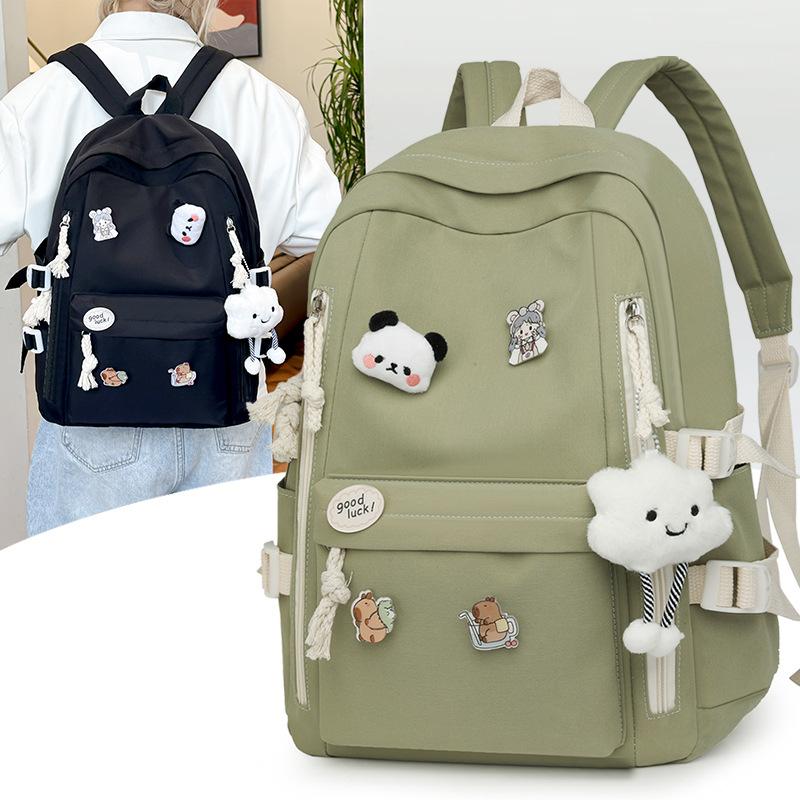 Schoolbag, Cute Girl, Elementary and Middle School Student, Large Capacity Backpack, New Backpack, Men's Book Bag, SchoolBag