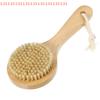 1Pcs Exfoliating Wooden Body Massage Shower Brush Natural Bristle Bath Brush Soft Bathroom Women Man Skin Care Brush