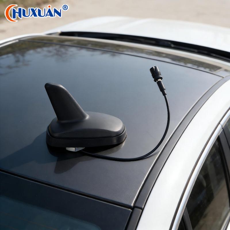 [Q]Universal Car Accessories AM FM Radio Antenna Fin Antenna Replacement Parts RAKU Female Connector Waterproof Signal Booster