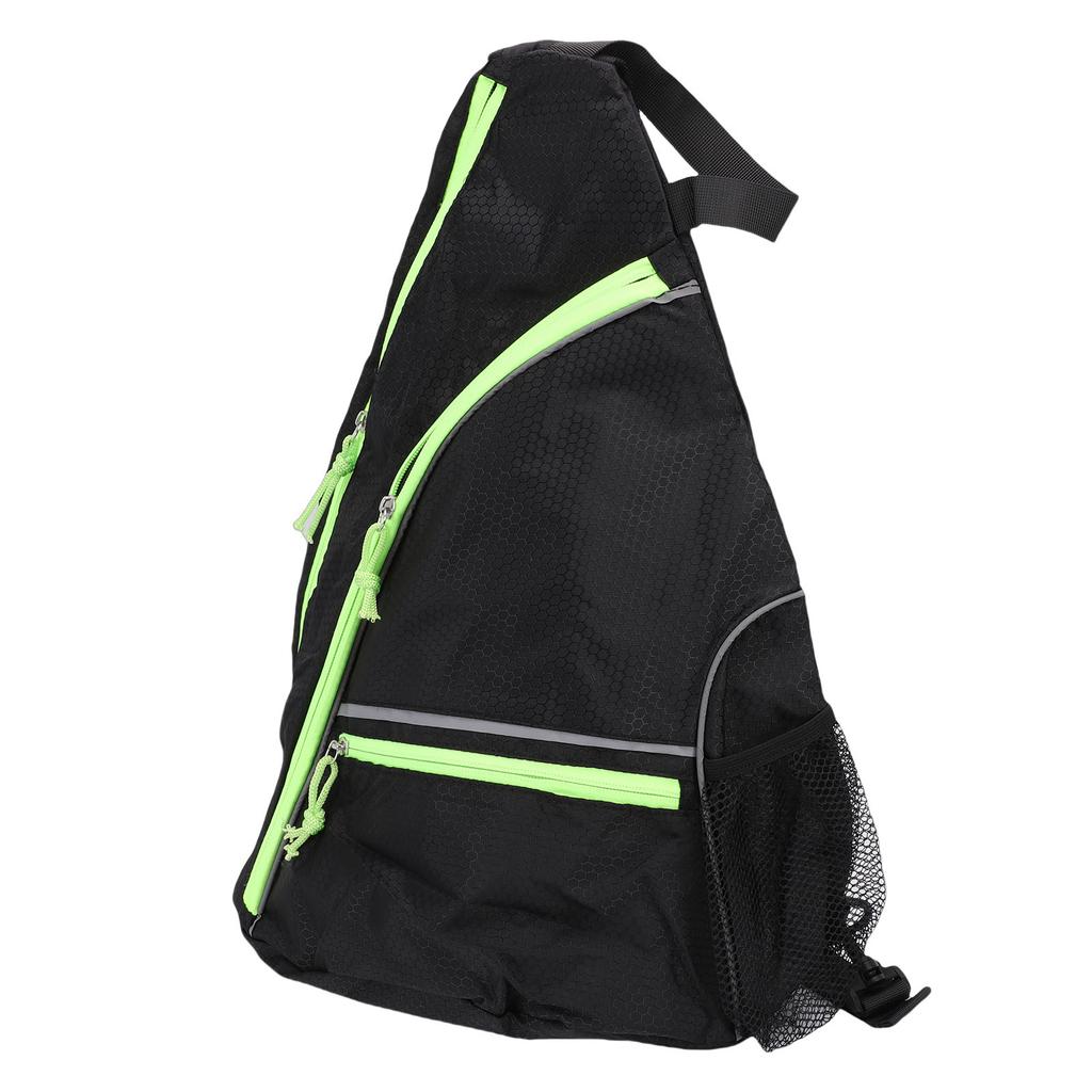 Tennis Sling Bag with Shoulder Strap Versatile Portable Breathable Tennis Racket Bag for Men Women Sports Travel