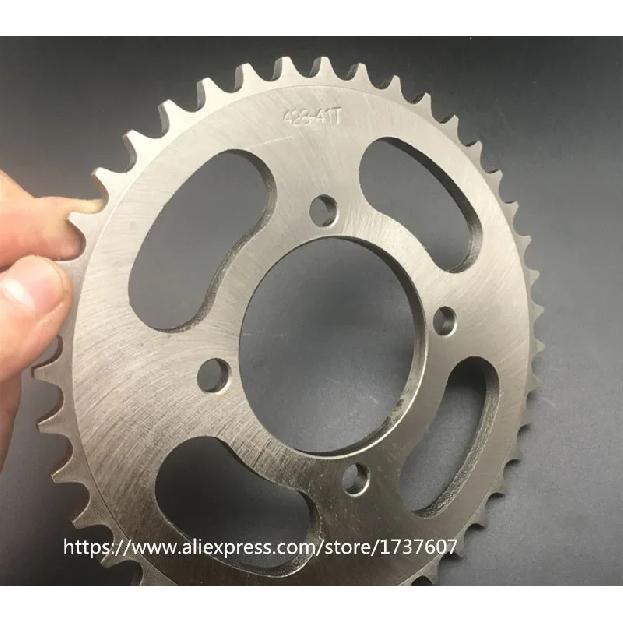 1PCS Motorcycle sprocket/ YBR125 36-49T motorcycle sprocket/Engine Sprocket 428# 36/39/41/43/45T Teeth/Motorcycle Dirt