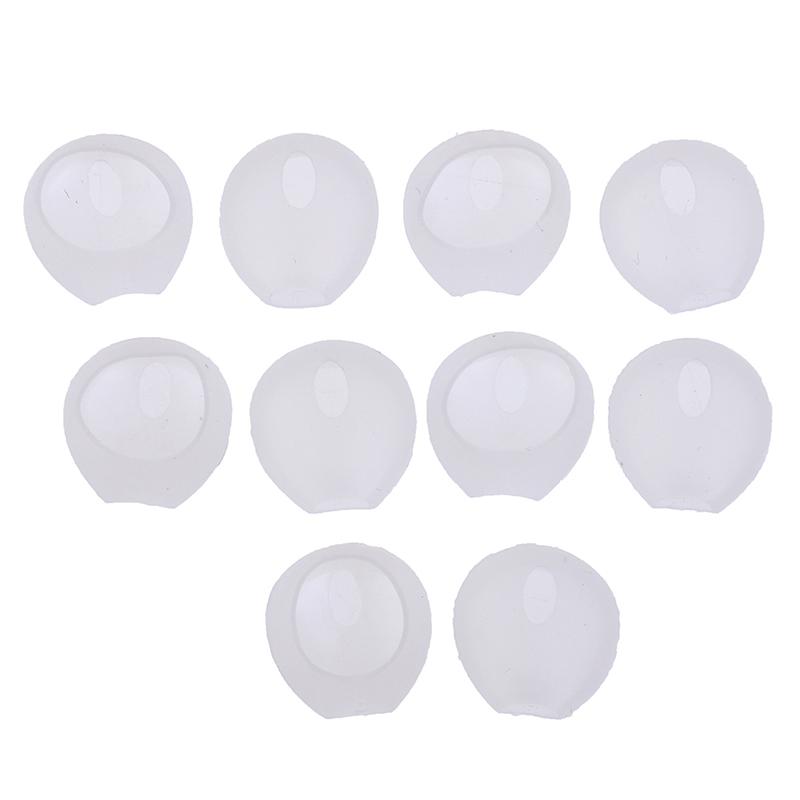 5 Paar Universelle Kopfhörerhülle Silikon Anti-Rutsch Gummi Weiche Ohrstöpselkappen