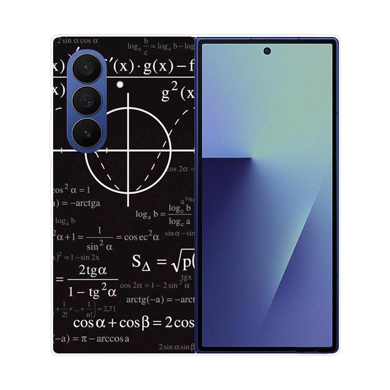 Transparent Folding Phone Case For Samsung Galaxy Z Fold 6 7 Clear Shockproof Hard PC Cover For Samsung Z Fold7 Fold6 Shell Capa
