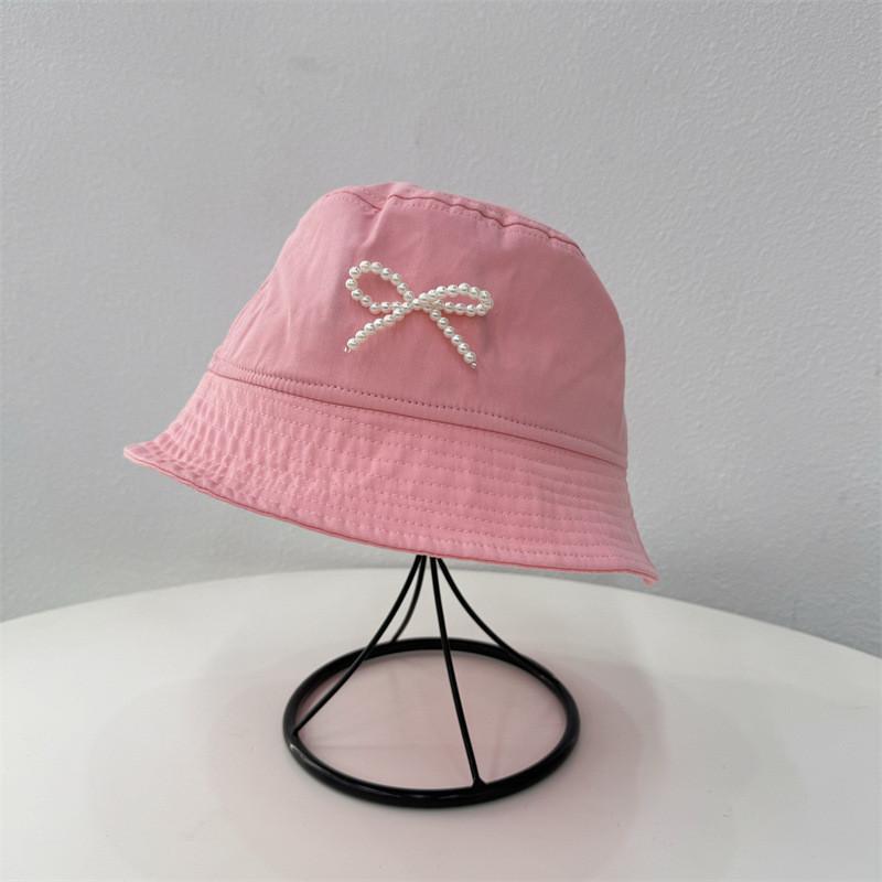 Ins Style Butterfly Bow Sun Hat Women's Fashionable Sunshade Fisherman Hat