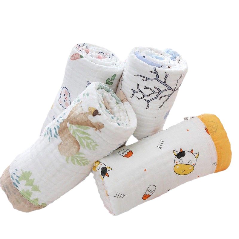 Soft Cartoon Baby Bath Towel: Pure Cotton, Skin-Friendly, All-Season, Universal Fit