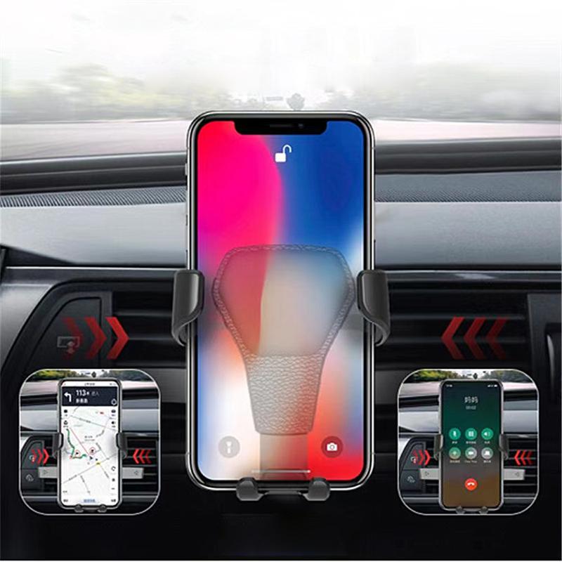 vdrhn8 Car Air Vent Phone Holder with Auto Clamp Support Stand - Suitable for Skoda Models (Octavia A7, Octavia RS, Fabia, Superb)