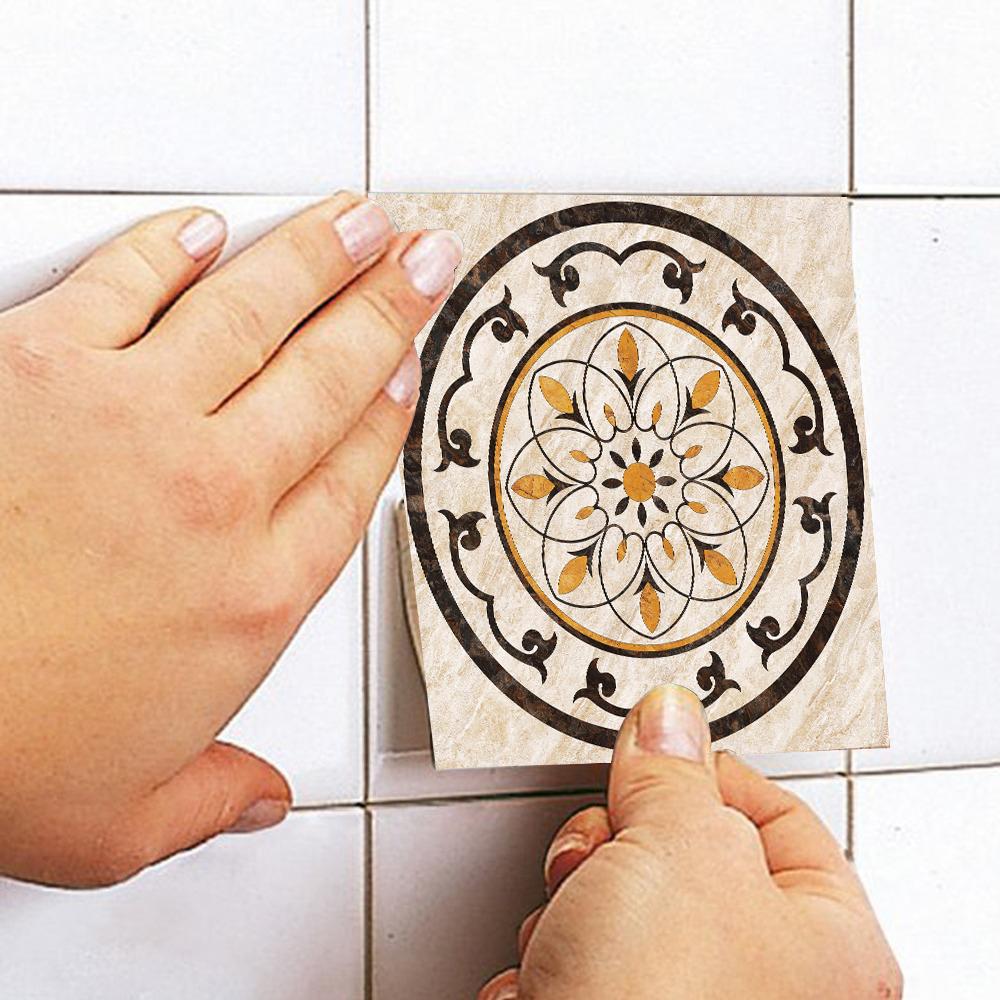 8/10/15/20cm Marble Waterjet Parquet Floor Tiles Diagonal Wall Sticker Bathroom Kitchen Wall Decals Tile Peel & Stick Art Mural