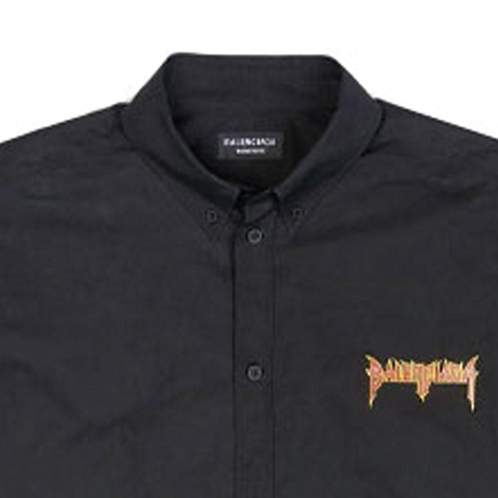 Balenciaga Metal Vintage Oversized Shirt 699053TYB181000