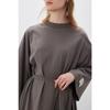 Oversize Long Comfortable Dress Anthracite