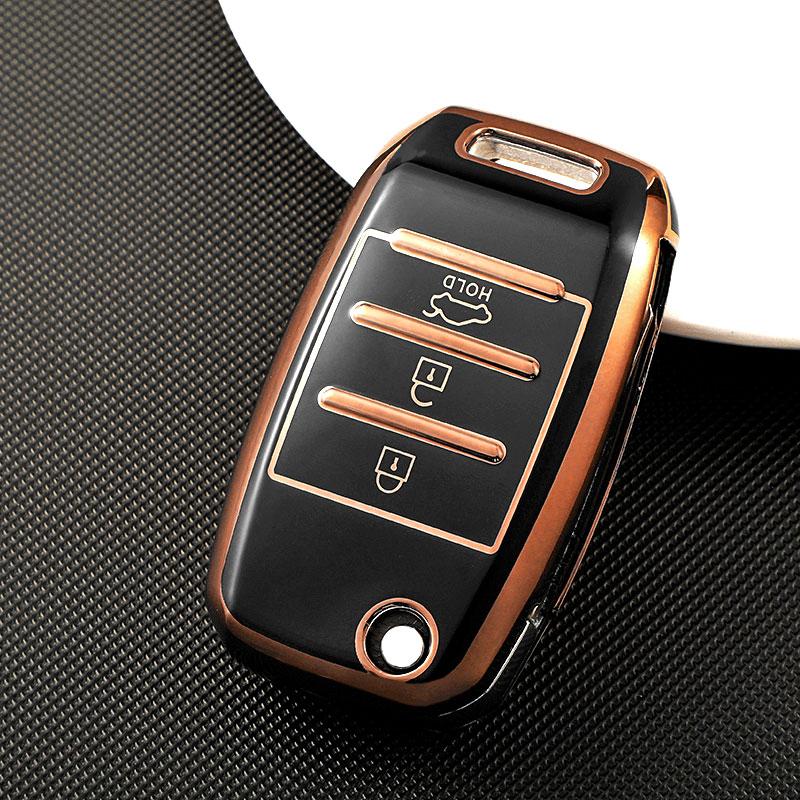 

3/4 кнопки ТПУ чехол для дистанционного ключа автомобиля для Kia Rio 3 K2 Ceed Cerato K3 Sportage 4 Picanto K5 Optima Sorento Forte Stinger 2017 2018 3 Button Key Case