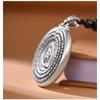 Necklace Rotating Buddha Lotus Heart Sutra Male and Female Safety Buckle Rotating Pendant