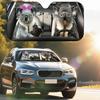 Universal Foldable Car Windshield Sun Visor for Heat and Sun Protection