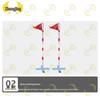 Obstacle Course Turning Flag