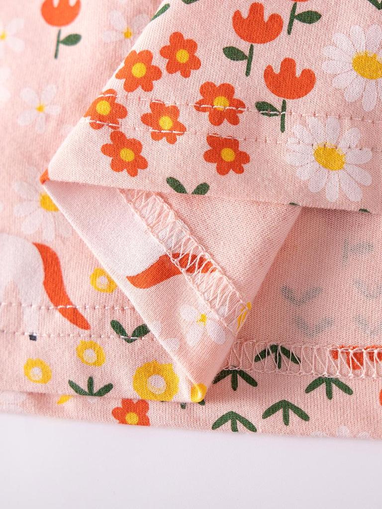 Little Maven European & American Style Floral Summer Dress for Girls