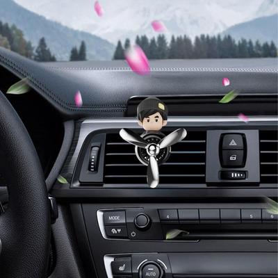 Car Air Outlet Aromatherapy Cute Doll Vent Aromatherapy Car Air Freshener Vent Long-Lasting Scent Natural Air Freshener