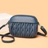 Women's Bag 2024 Fall New Trend Messenger Bag Simple Shoulder Bag Korean Version Soft Leather Mother's Mobile Phone Bag Shoulder Bag
