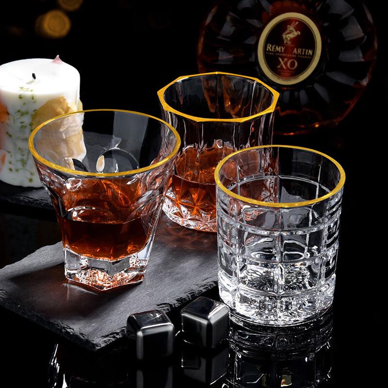 Shangqi Crystal Glass Whiskey Tumbler Set