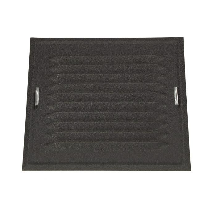 Ventilation Grille - KOTARBAU - 14 X 14 Cm - Metal - Anthracite - Mosquito Net