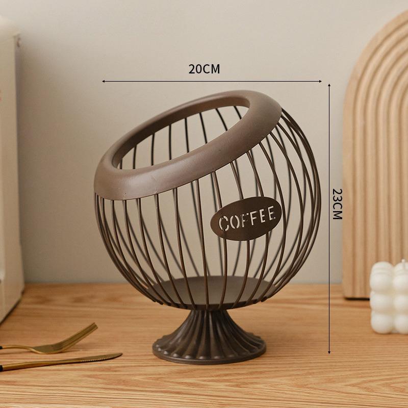 Creative Fruit Basket Storage Basket Desktop Decoration Coffee Table Snacks Dried Fruit and Candy Storage Convenient Practical