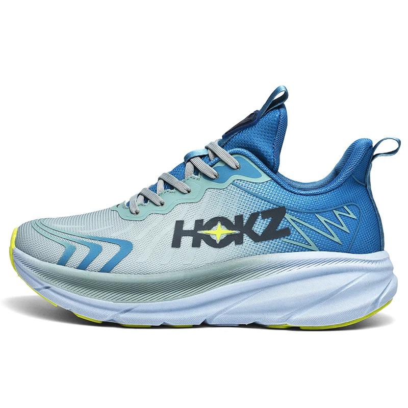 Men Marathon Air Cushion Sports Running Sneakers Breathable Lightweight Women Comfortable Original Athletic Male Non Skid Shoes