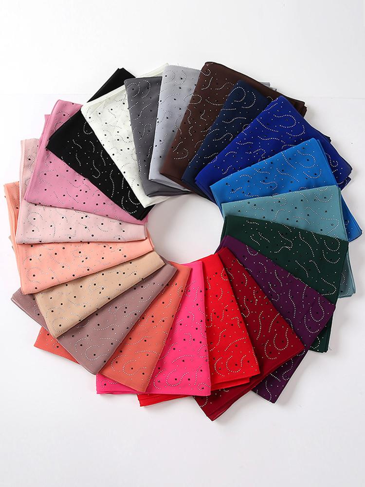 New Summer Luxury Elegant Women Silk Scarf Beach Wrap Shawl Chiffon Sparkly Sunscreen Bandana Hijab Mujer Scarve Pareo Foulard