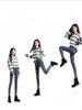 Women's High Waist Fleece-Lined Skinny Jeans