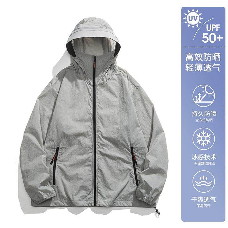 Sunscreen Clothing Women's Summer 1011 New Outdoor UV Protection Outdoor Sunscreen Clothing Thin Jacket Men's