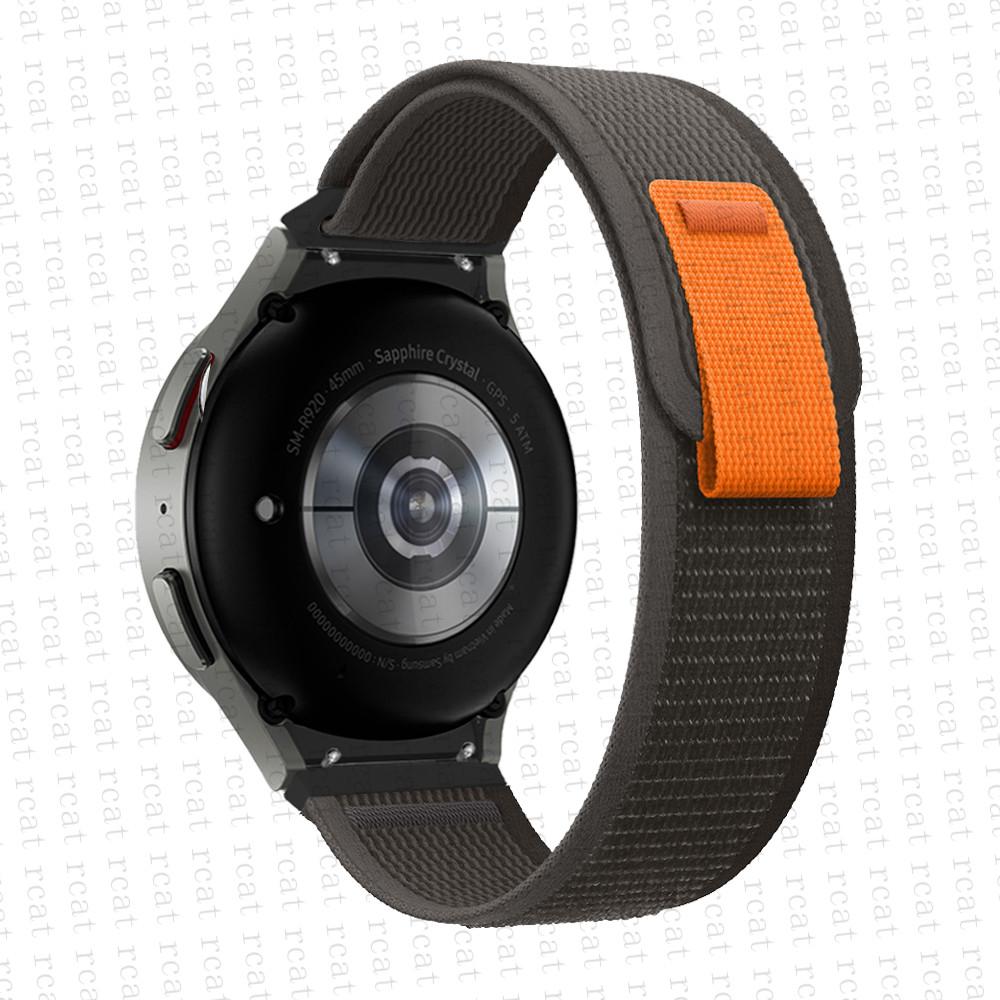 20mm Strap for Samsung Galaxy Watch 6 5 Pro 45mm 4 Classic 46mm Trail Loop Nylon Bracelet Correa Galaxy Watch 7 4 44mm 40mm Band