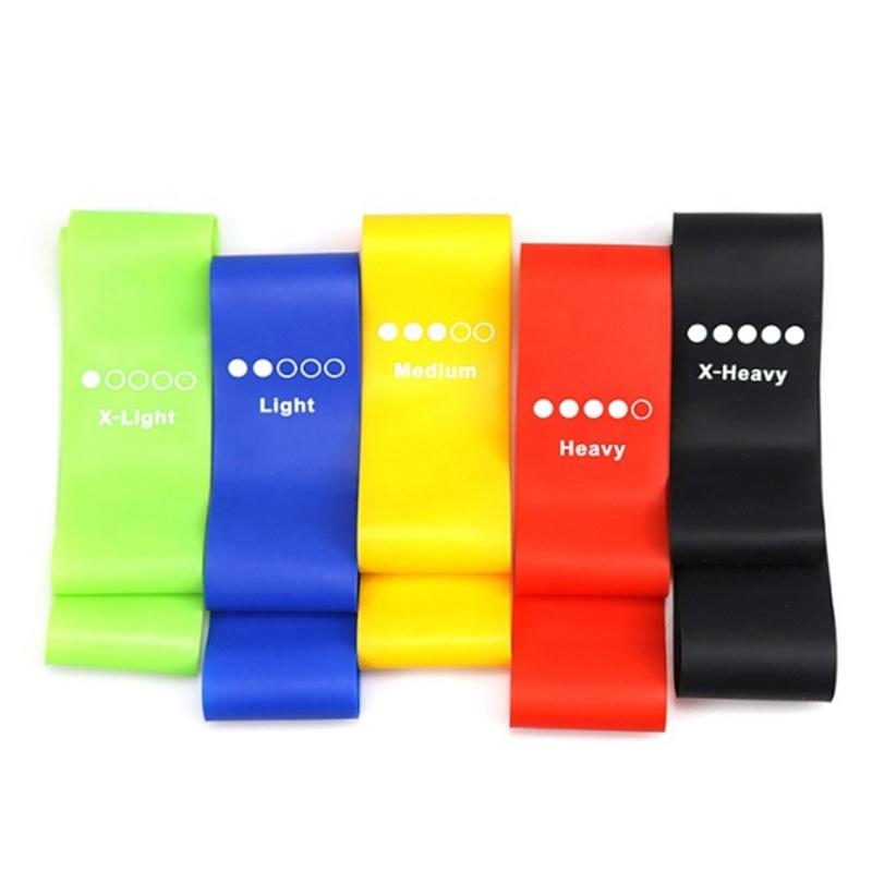 5Pcs Resistance Band Hip Band Hip Band for Legs Butt Stretching Exercise Band Heavy Resistance Rings Nonslip Circles Hip