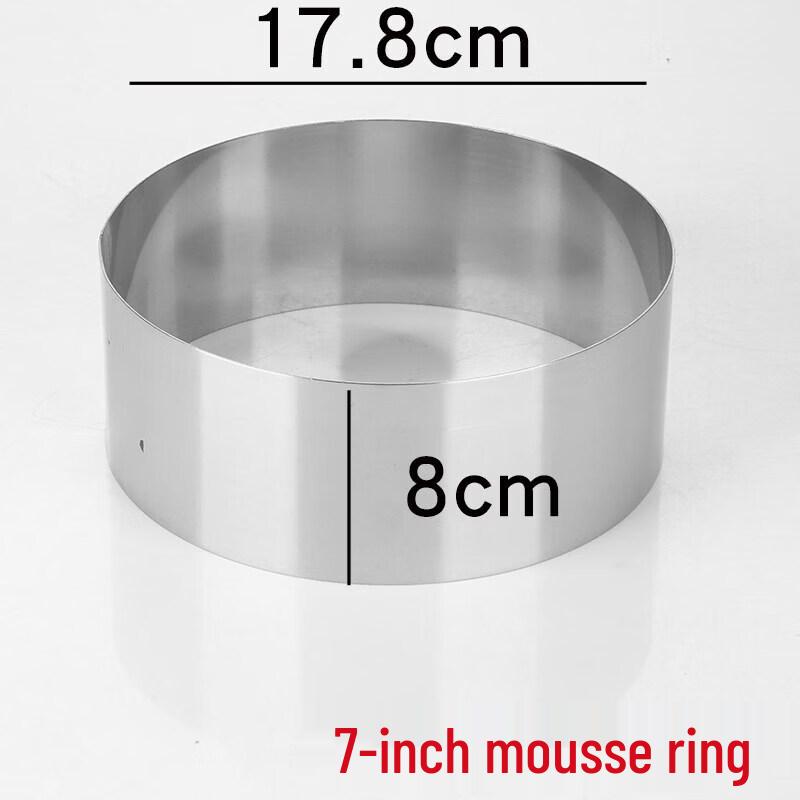 Qiwei Stainless Steel Adjustable Cake Ring