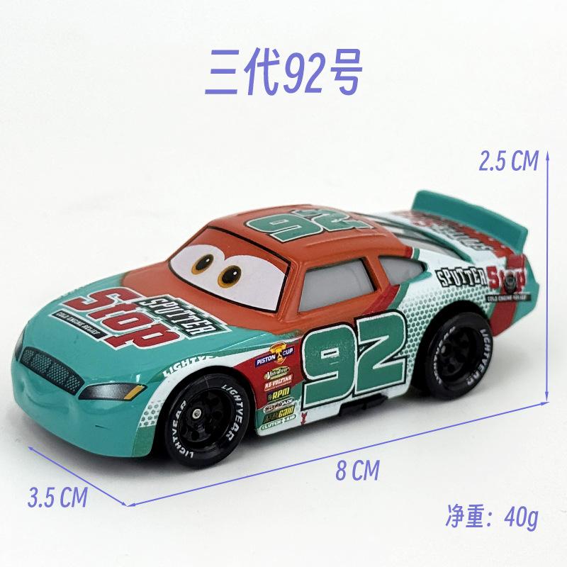 Toy Car, 3rd No. 92 Small Toy Vehicle for Kids, Boys and Girls