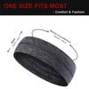 Sports Sweat Headband Hair Band Elastic Yoga Men Non-slip Sweat Absorbing Headband Women Yoga Fitness Running Hair Accessories